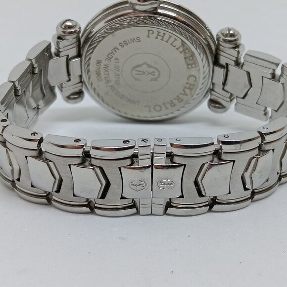 Philippe Charriol Classic 9010903 Womens 35mm Horsebit Crown S/Steel Swiss Watch main image 6